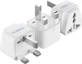 Universal Travel Plug Adapter 3-Pack