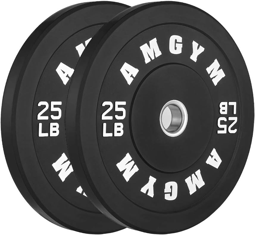 2-inch rubber bumper plates set