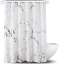 Marble Print Fabric Shower Curtain
