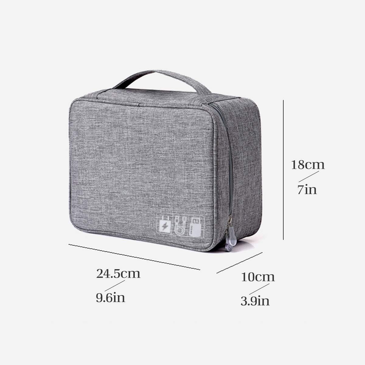 OrgaWise Travel Electronics Cable Organizer