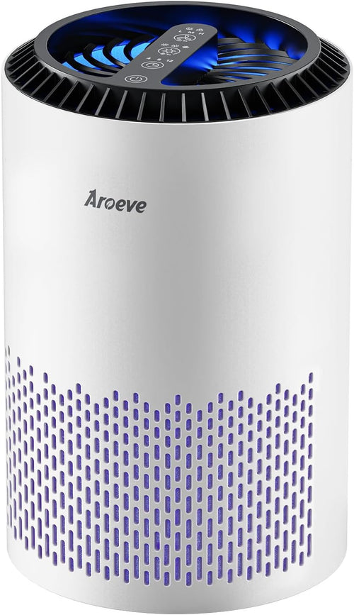 Air purifier for bedroom with sleep mode
