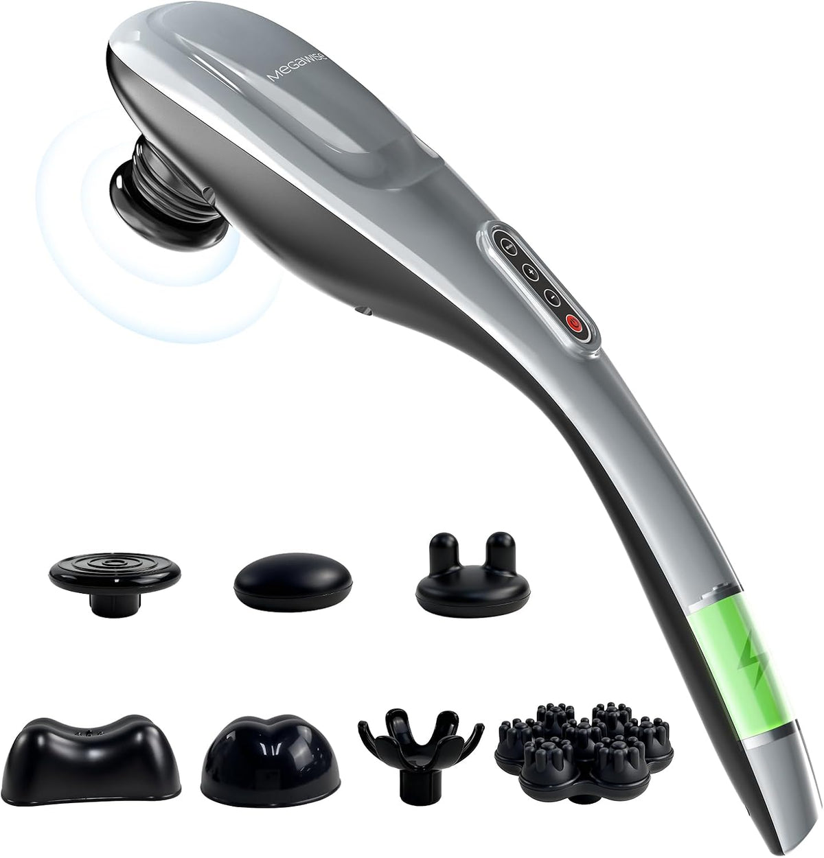 MEGAWISE handheld deep tissue percussion massager