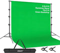 Green screen backdrop kit with tripod stand