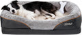 Orthopedic memory foam dog bed
