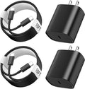 10FT USB-C Fast Charging Cable & Wall Block