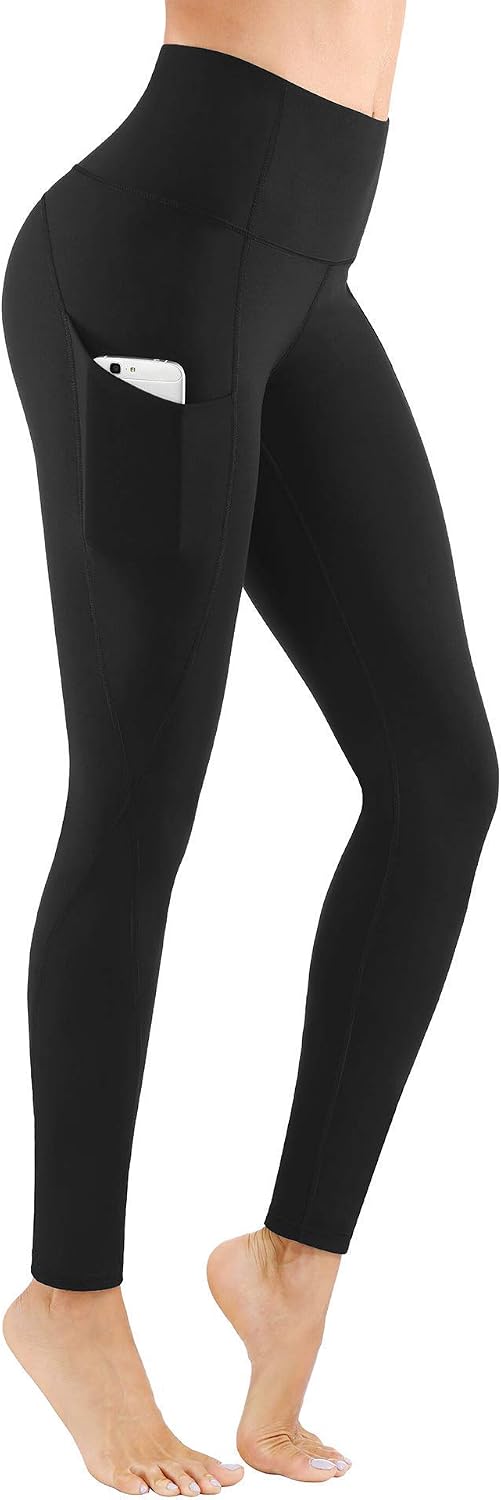 High waist yoga leggings with pockets