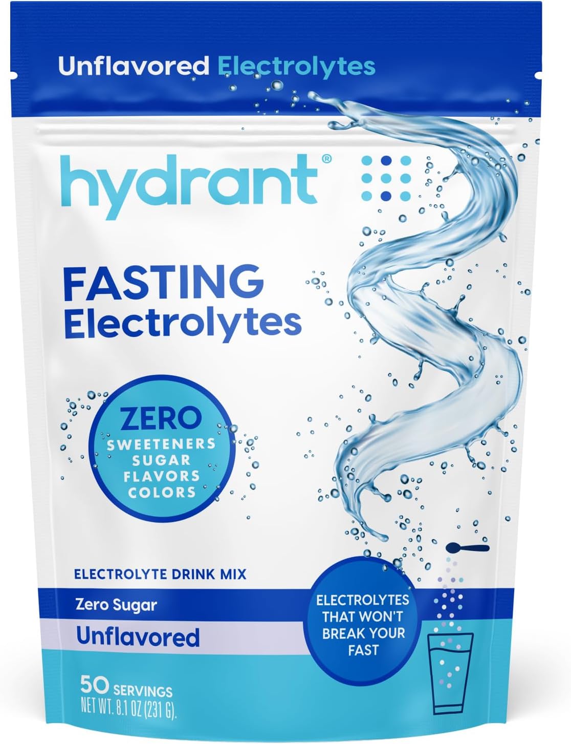 Hydrant electrolyte hydration powder