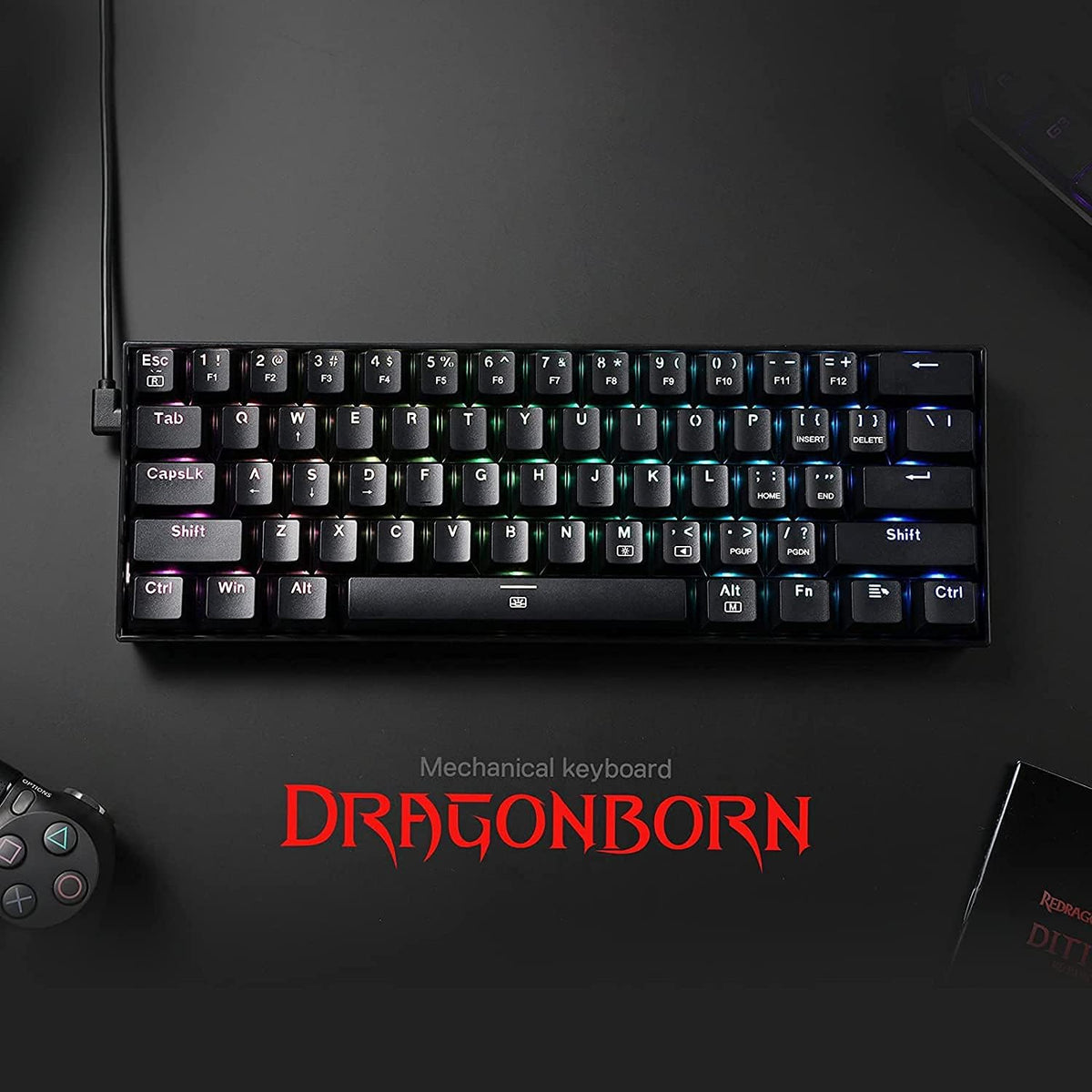 Redragon K630 RGB Mechanical Gaming Keyboard