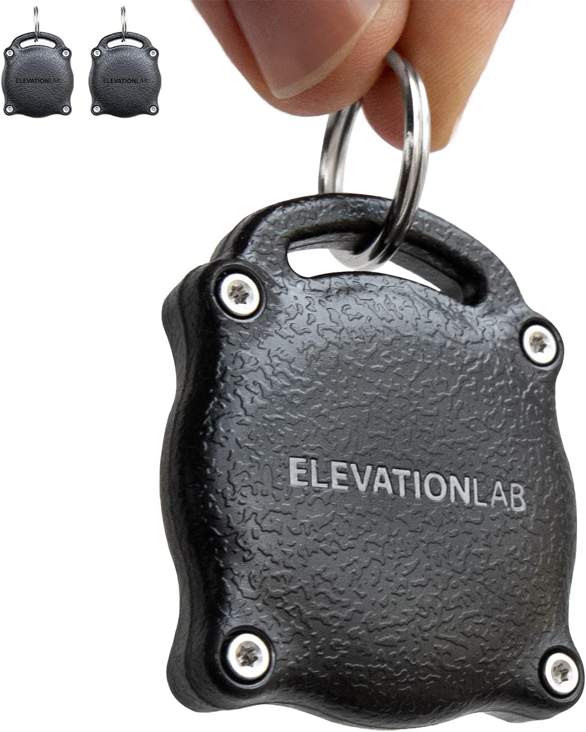 Waterproof AirTag Keychain Case 2-Pack
