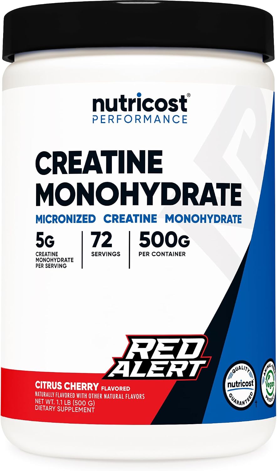 Nutricost micronized creatine monohydrate powder
