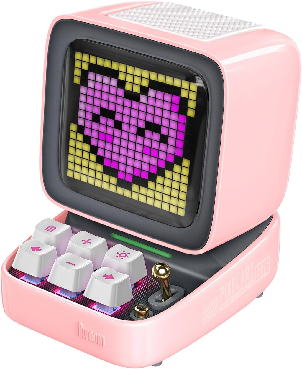 Retro Pixel Art LED Bluetooth Speaker