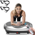 Vibration plate fitness machine