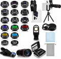 21-in-1 Phone Camera Lens Kit with Tripod