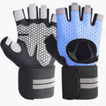 Breathable weightlifting gym gloves