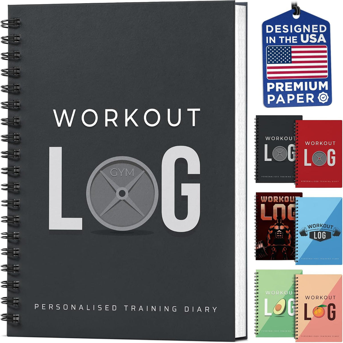 Daily fitness tracking and goal setting workout planner