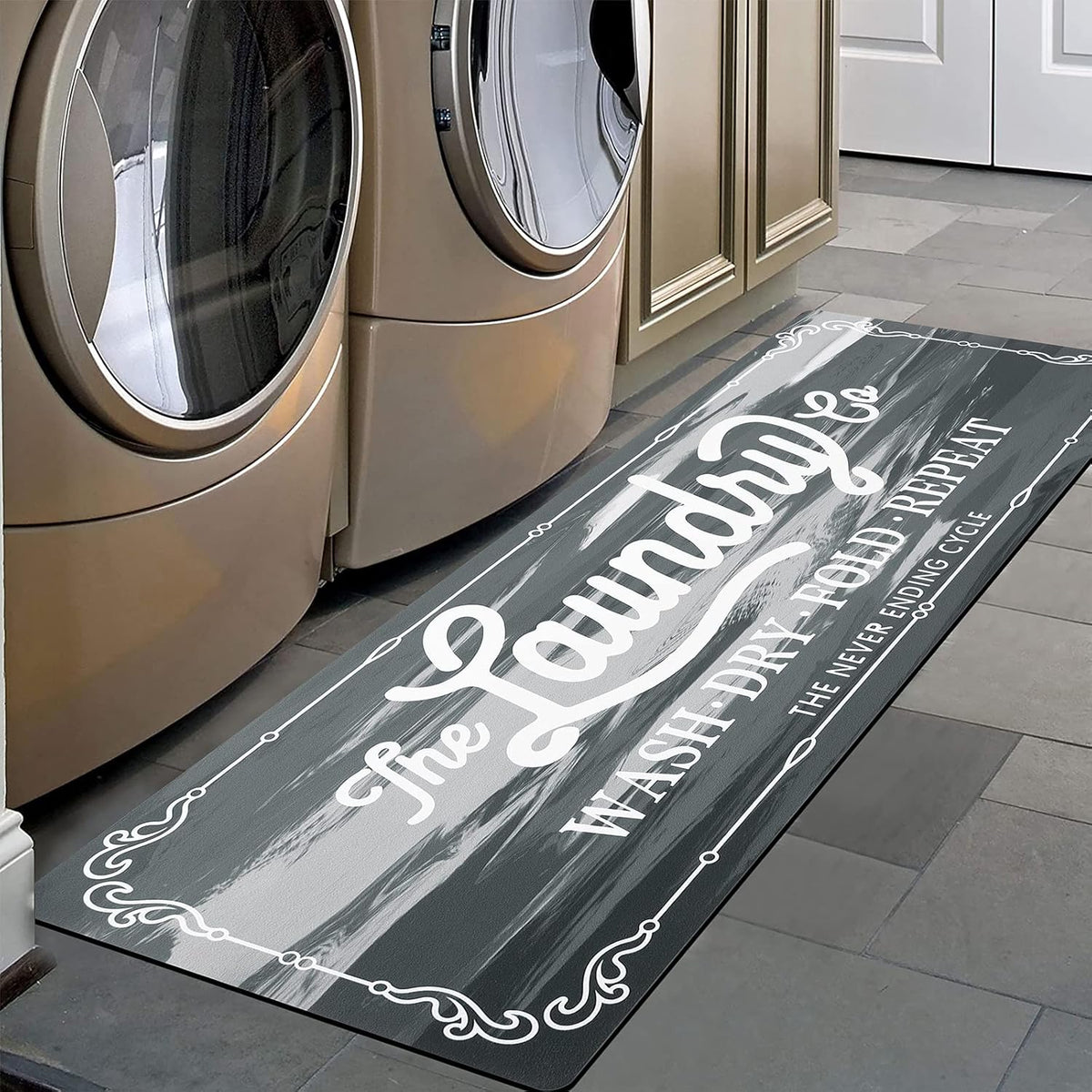 Waterproof Laundry Room Rug Runner