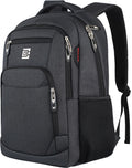 Anti-theft slim laptop backpack