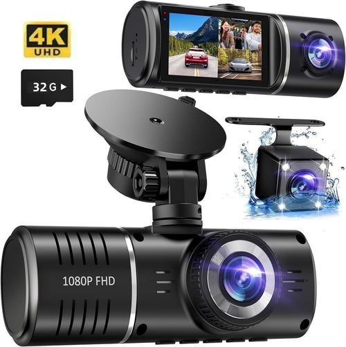 1080P Front & Rear Dual Dash Cam