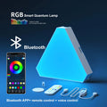 RGB quantum triangle wall lamp