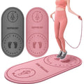 Anti-noise shock absorbing jump rope mat
