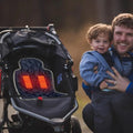 Winter warm car seat cover for kids