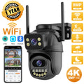 4K Dual-Lens Outdoor WiFi Security Camera