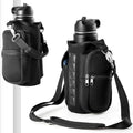 Magnetic gym water bottle carrier