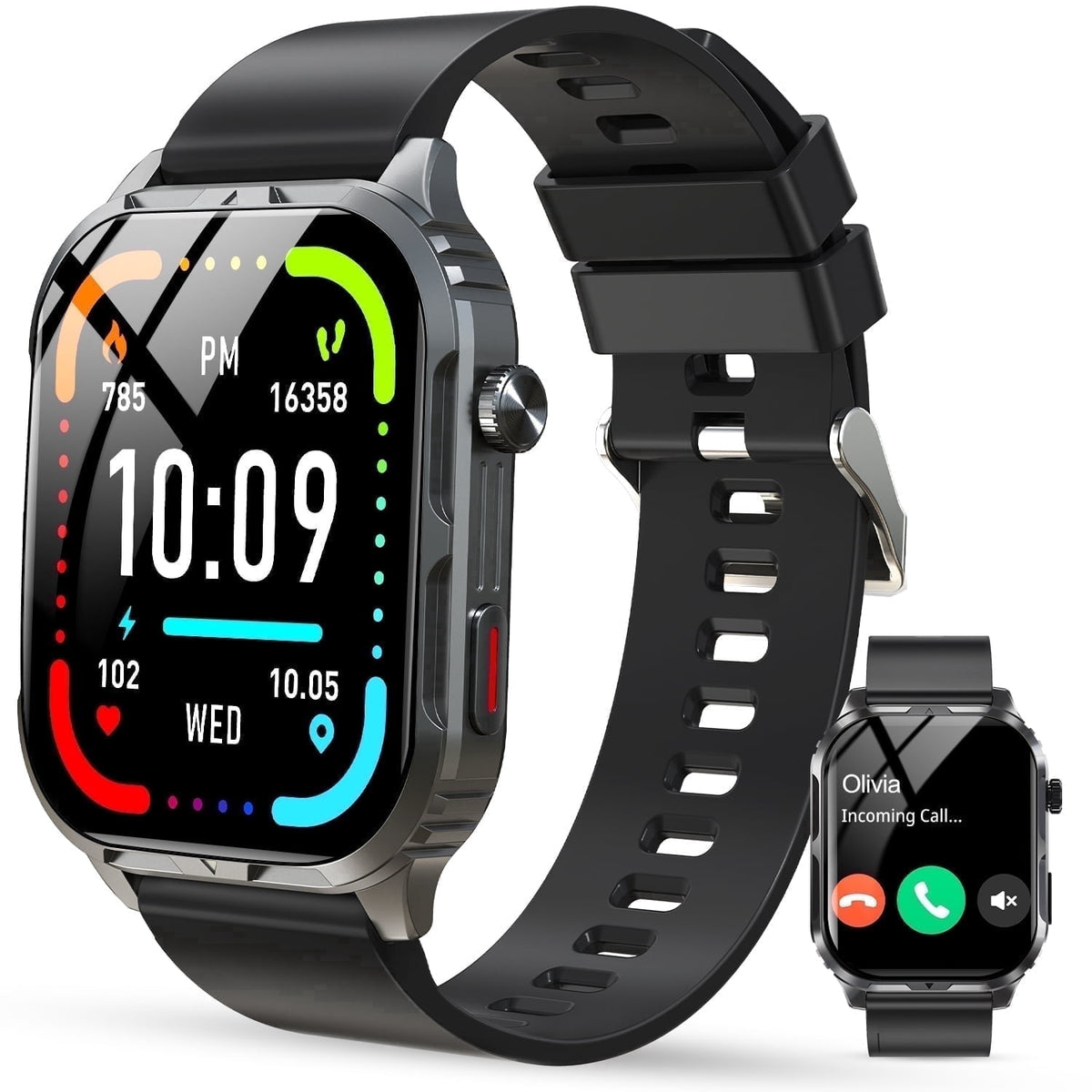 IP68 Waterproof Smart Watch with Bluetooth Call