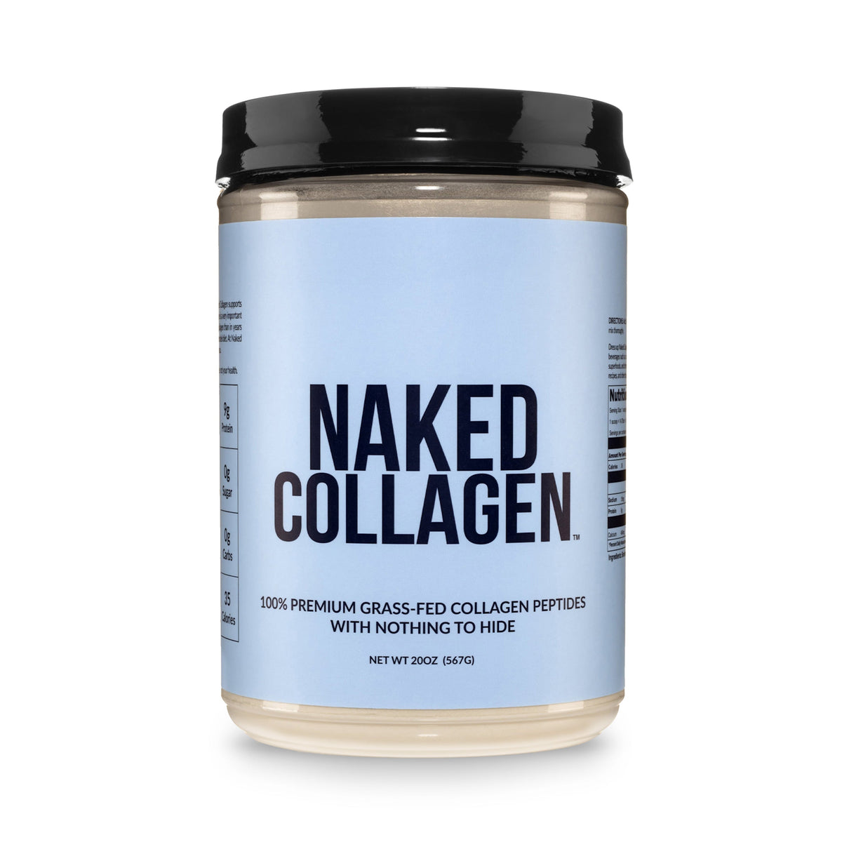 Naked Collagen unflavored collagen peptides protein powder